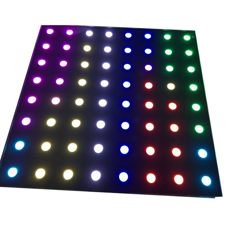 VGLIGHT 8*8 Pixel With Interactive Animation interactive led dance floor image11