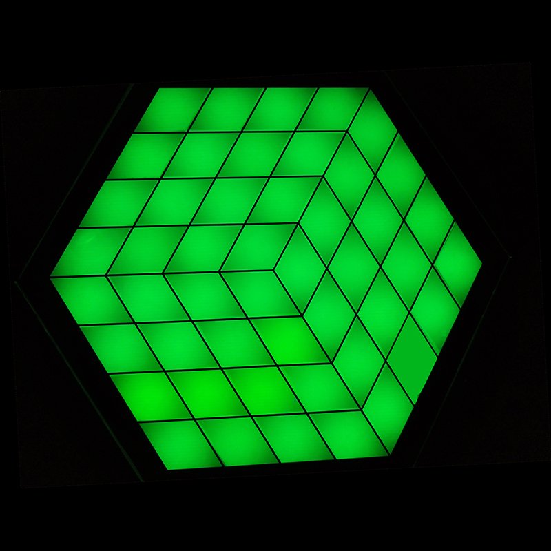 VGLIGHT Magic Cube Honeycomb RGB 3 in 1 LED 3D Dance Floor 3D Dance Floor image1