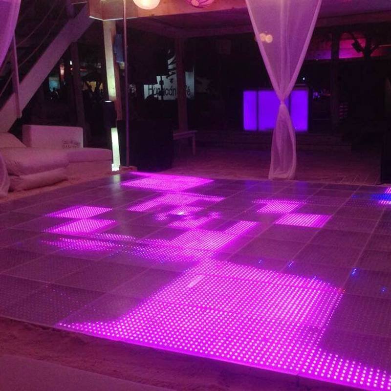 VGLIGHT 15*15 Pixel Digital LED Dance Floor Digital Dance Floor image13