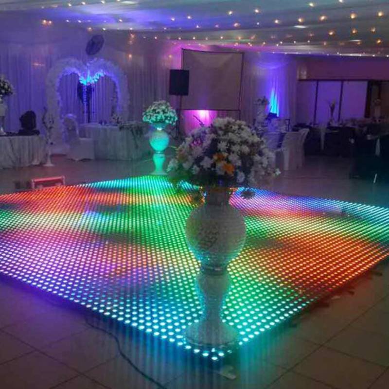 VGLIGHT 8*8 Pixel With Interactive Animation interactive led dance floor image11