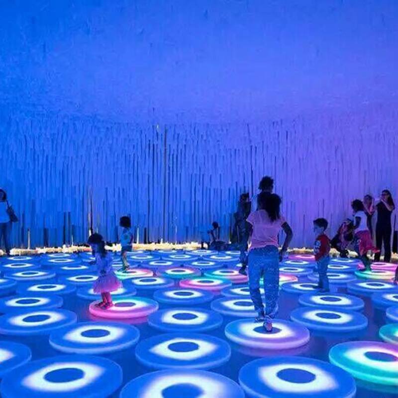 VGLIGHT Rainbow Circle LED Dance Floor Magical led dance floor image9