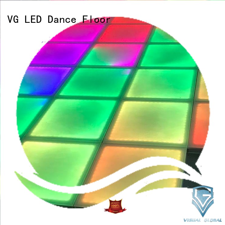 Rainbow Colorful Led Dance Floor Rainbow Dance Floor Factory