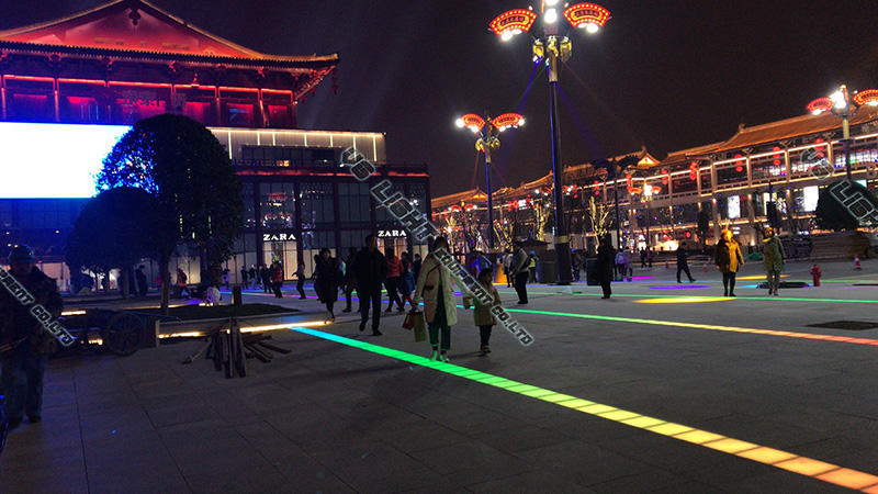 Commercial Street in Xian City