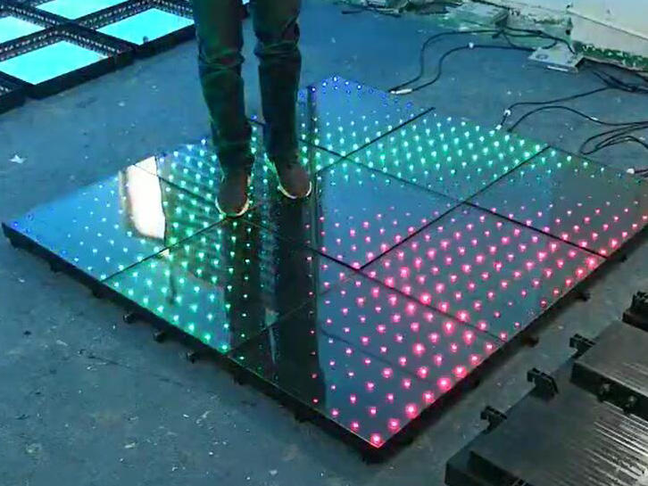 How to install wireless LED Dance Floor