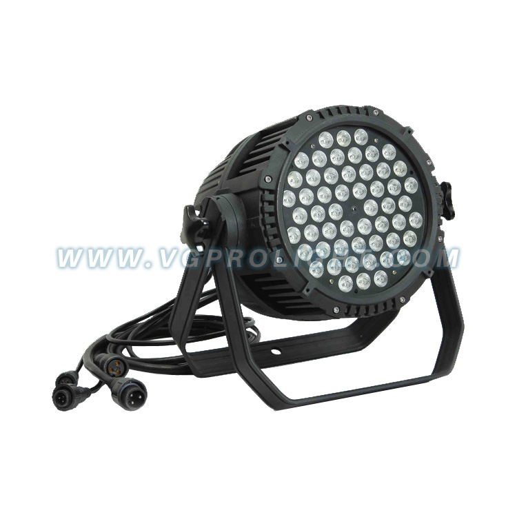 Outdoor Waterproof DMX Hand-in-hand Style RGB 3 IN 1 LED 54 3W Par Light