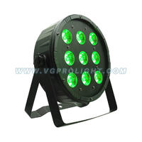 Wholesale Indoor Cheap ABS Shell Portable RGBW 4IN1 LED Par 9x12w